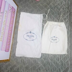 Prada Dust Bags Set of Two